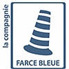 Logo Compagnie Farce bleue.